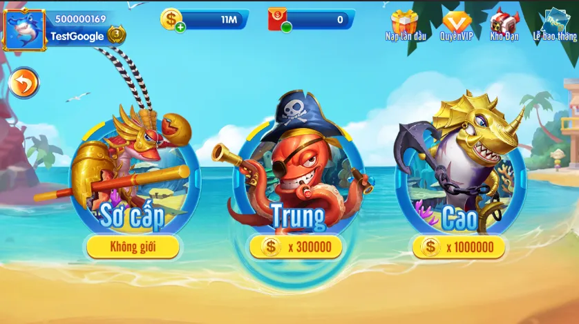 Cách chơi game Bắn cá hải vương đơn giản nhất dành cho người chơi mới bắt đầu